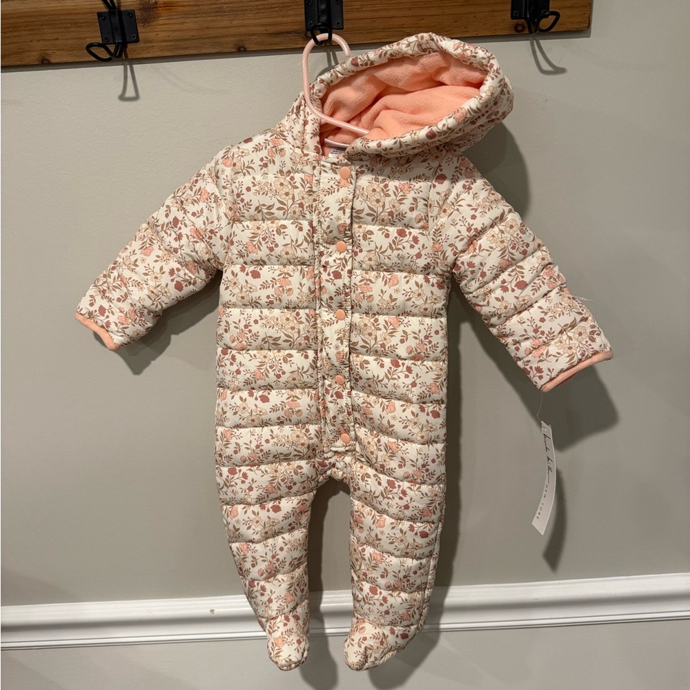 Nicole Miller Floral Baby Snow Suit